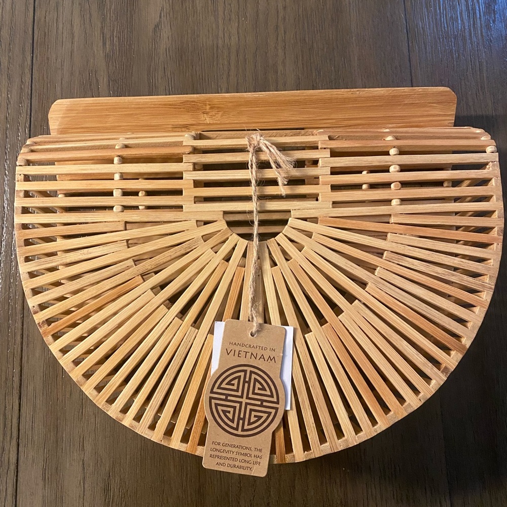 Ark Small Top-Handle Bag NWT| beach / vacation bag- Cult Gaia inspired